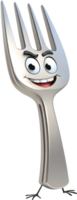 High-Quality Fork Cartoon Clipart for Creative Projects. . png