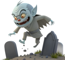 Vibrant Japanese Yokai Ghost Clipart for Artistic Projects. . png