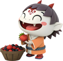Japanese Yokai Animated Clipart to Add Mystical Vibes. . png