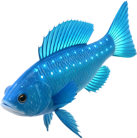 Digital Lanternfish Clipart for Underwater Themes. . png