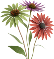 Vibrant Minimalist Flower for Invitations . png
