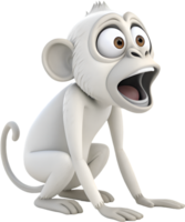 Fun and Lively Animated Monkey Clipart for Creative Use. . png