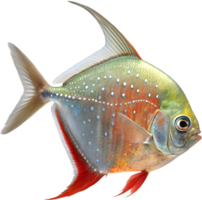Beautiful Detailed Selene Setapinnis Shiny Moonfish. . png