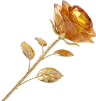 Unique Rose Gemstone Clipart for Graphic Art and Design. . png