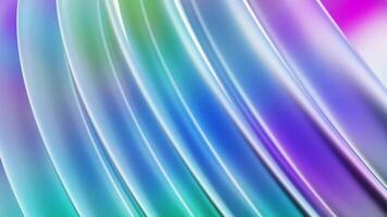 Abstract background with colorful waves video