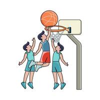 illustration of Rebound vector