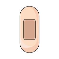 illustration of Bandage plaster vector