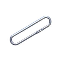 Metallic capsule-shaped object with a sleek, modern design png
