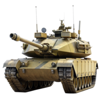 A powerful military main battle tank with advanced technology features png