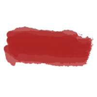 A Simple Red Horizontal Rectangle Shape Image Graphic Design Element png