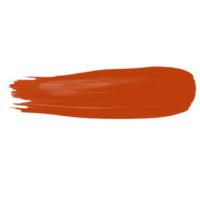 Abstract image of a horizontal burnt orange rectangle with a small indentation png