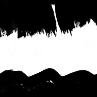 Simple Horizontal Line Graphic Design Element Minimalist Black and White Abstract Background png