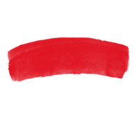 A Simple Red Horizontal Rectangle Shape Graphic Design Element png