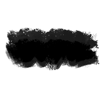 Black horizontal rectangle on white background simple abstract image graphic design element png