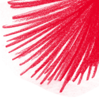 Abstract Red Background Image with White Border at the Bottom, Simple Minimalist Design for Presentations or Websites png