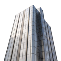 Modern Glass Skyscraper Architecture Building Exterior Design png