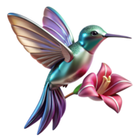 impressive minimalist A Robotic Hummingbird Hovering Near a Fl high quality png