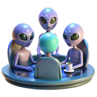 elegant traditional A Group of Alien Diplomats Each with Un original png
