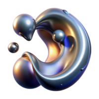 magnificent rustic A Dynamic Flow of Liquid Mercury Morphing high quality png