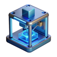 extraordinary minimalist A D Printer Creating a Complex Intricat detailed png
