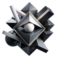 dramatic artistic A Dynamic Composition of Intersecting Pla premium png