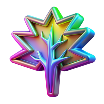 dramático rústico un complejo fractal modelo parecido a un alto resolución png