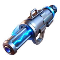 vibrant traditional A Futuristic Weapon Sleek and Metallic W high resolution png