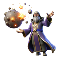 extraordinary creative A Powerful Sorcerer Summoning a Meteor S genuine png