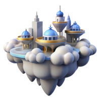 wonderful rustic Cloud City Floating Platforms Aerial Per high resolution png