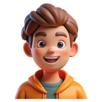 stunning rustic Portrait of a Playful Cartoon Character authentic png