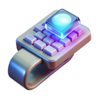 beautiful rustic A Close Up of a Holographic Keyboard Proj exclusive png