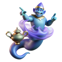 extraordinary abstract A Powerful Djinn Emerging from a Magic Lam high resolution png