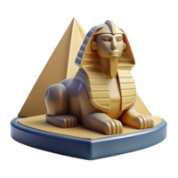 beautiful artistic A Mysterious Depiction of the Sphinx Gua png