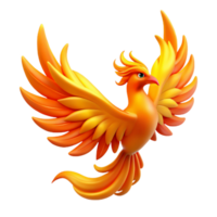 extraordinary rustic A Majestic Phoenix Rising from Flames V high quality png