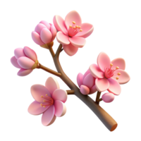 extraordinary traditional A Branch Covered in Cherry Blossoms Del png