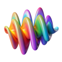 serene artistic An Abstract Representation of Sound Wave genuine png