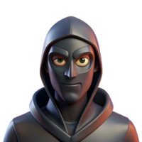 vibrante rústico retrato do uma misterioso mascarado figura sh original png
