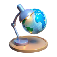 magnificent abstract Holographic Earth Projection Spinning Globe professional png