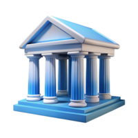 serene modern Ancient Roman Temple Marble Columns Clea high resolution png