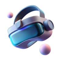serene traditional A Virtual Reality Headset Floating in Mi genuine png