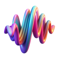 extraordinary traditional Abstract Sound Waveform Visualization exclusive png