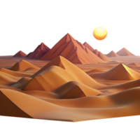 extraordinary rustic A Panoramic View of a Desert Landscape A high resolution png