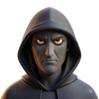 magnificent artistic Portrait of a Mysterious Figure Shrouded png