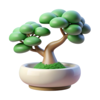extraordinary creative A Bonsai Tree in a Minimalist Setting So detailed png