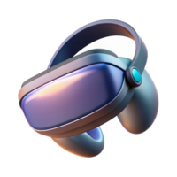 magnificent rustic A Virtual Reality Headset Floating in Mi authentic png