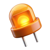 wonderful rustic A Single Glowing Transistor Magnified T authentic png
