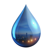 stunning vintage A Single Perfectly Formed Raindrop on a W premium png
