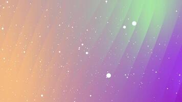 Gradient of colors with white particle bulge suitable for abstract backgrounds, design elements, digital art projects, and vibrant concepts. video