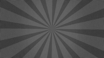 Animated Pop Art Background in Grey Color video
