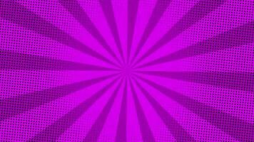 Animated Pop Art Background in Magenta Color video